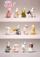 Модель животного, японский милый кролик, фигурка, микро пейзаж