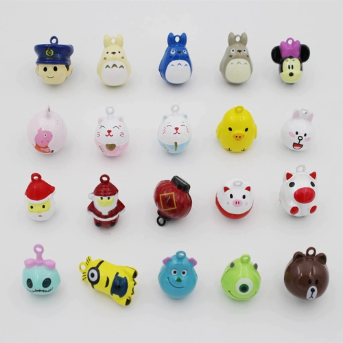 Маленький мультяшный колокольчик, подвеска, медный аксессуар, домашний питомец, кот