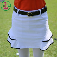 Xuân 2018 mới MG golf nữ thời trang thể thao giản dị eo thon thắt lưng đen that lung nam