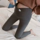 Bà bầu quần legging mùa thu nữ mùa thu và mùa đông cộng với quần nhung cotton mùa đông bụng dày quần mùa thu quần mang thai - Phụ nữ mang thai quần / quần bụng