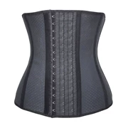 Áo nịt ngực bằng cao su corset cao su cơ thể eo gạc phụ nữ thoáng khí vành đai thể thao đai bụng