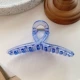 Синий прозрачный кросс-захват-11 см