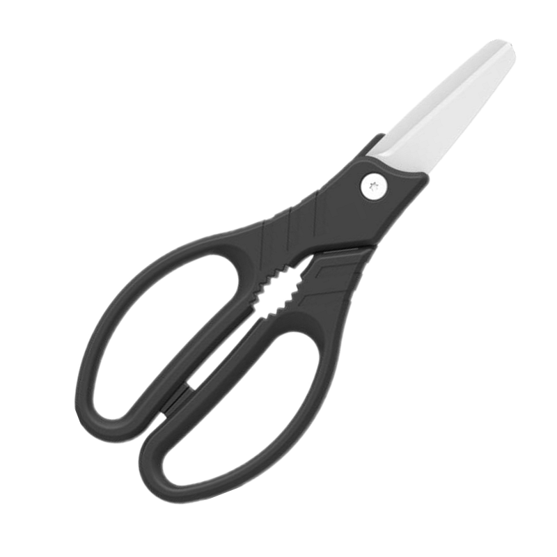 Black + Long Large Scissorsceramics scissors Large Baby Food  Material scissors insulation special-purpose experiment Corrosion protection multi-function Industry Big size Scissors