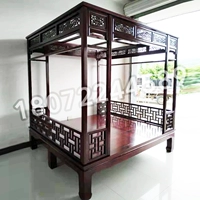 Еще одна древняя кровать -на кровати сельская старая модная кровать с твердым деревянным кроватям Ming и Qing Classical Bead Corre Cort Bread