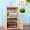 Trẻ em rắn tủ sách gỗ gỗ thông tủ sách miễn phí tủ lưu trữ kết hợp tủ khóa đơn giản tủ sách tủ sách con với cửa ra vào - Buồng