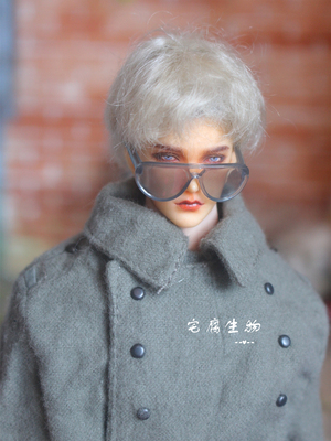 taobao agent Passion -gray glasses/sunglasses 1/6 soldiers LICCA Barbie Azone baby decorative accessories