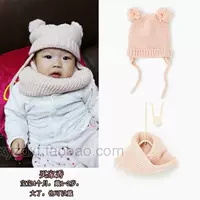 N320 Фарилена цена Новый год Mengbao Foreign Trade Z Girl Hat Sharf Suite 1-2 года 2-4