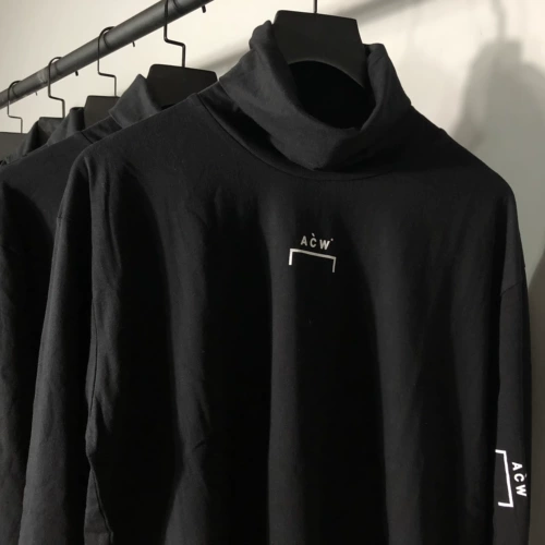 GX ACW High -Necked Long -sleeed 20ss Мужская и женская пара.