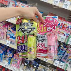 Репелленты 日本制vape婴儿全家室内卧室无香花香24小时防叮咬蚊液喷雾280回