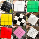 Белая алюминиевая панельная панельная мозаика наклейка на стенах -наклейка сама -адгезивная ванная водонепроницаем