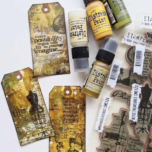 Бедствие краски Тим Хольц Американский импорт Рейнджер Живопись живопись Оболезненные звенья III