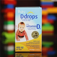 Набор, витаминизированные капли для младенца, детский кальций