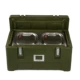 Военная зеленая коробка+2 плотность плотности (304 материал)