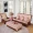Mùa đông gỗ sofa đệm với lưng xốp lõi gỗ nội thất gỗ gụ ghế đệm mật độ cao dày đệm thảm lông trải ghế sofa