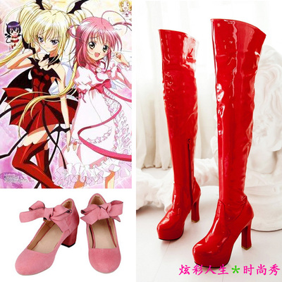 taobao agent Guardian Sweetheart Dance COS Shoes Asian Dream Angel turned into Yue Yong Ge, Demon Demon, turns into cosplay boots, shoes