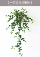 Луч короткой железной проволочной стены висит