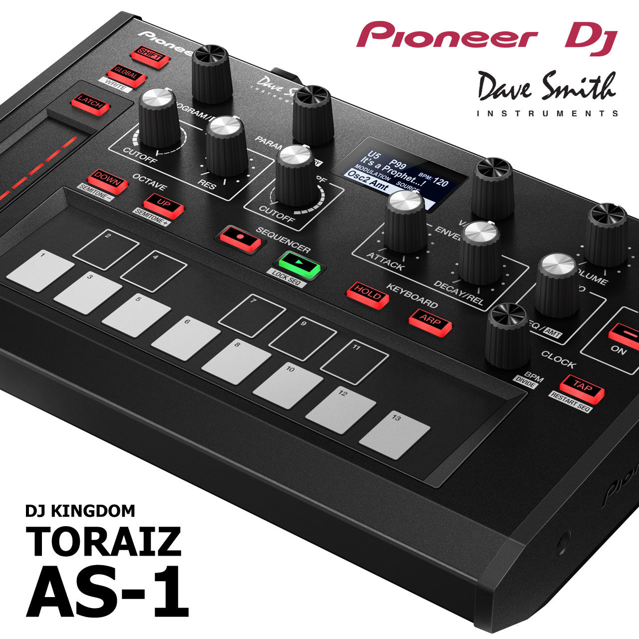 Купить Pioneer пионер DJ Toraiz AS-1 синтез устройство звук ...