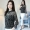 Áo sơ mi voan che bụng xuân 2018 mới phổ biến của phụ nữ phiên bản Hàn Quốc áo sơ mi màu