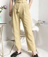 Летние штаны, костюм для отдыха, сезон 2021, в корейском стиле, высокая талия