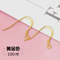 Золото/100 паров (ушные крючки) (цена на пакетику)