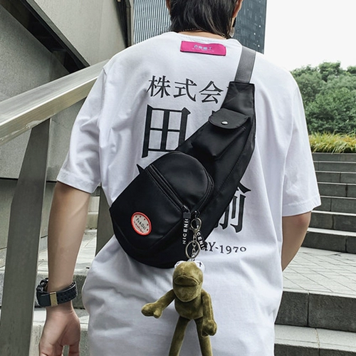 Мужская сумка через плечо, японская брендовая нагрудная сумка, спортивная сумка на одно плечо, рюкзак