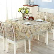 Châu âu khăn trải bàn American mục vụ vải khăn trải bàn tròn ren hình chữ nhật khăn trải bàn bàn cà phê vải ghế bìa đệm bộ