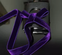 #258 Green Purple 9 мм шириной 1 метра длиной
