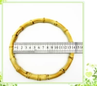 13 см. Классический светло -ролевой бамбук -круглый сингл сингл