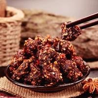 Жадность, которую Shushu Indecue Beef Grain Sagn, установлена ​​в Sichuan Specialty Culk Sichuan Specialty Ingredients и говяжьи закуски