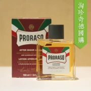 Ý Palazzo Proraso Aftershave Sandalwood Men sau khi cạo râu Toner điều trị dưỡng ẩm 100ml