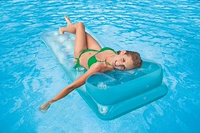 Плавающийся ряд синий+маленький насос+ремонтный пакет