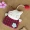 Nữ hoạt hình mèo nhỏ mặt dây chuyền búp bê nhỏ dễ thương xe móc khóa vải dây rút gói phổ quát - Trường hợp chính ví móc khóa nam