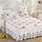 giường cotton Hàn Quốc váy bedspread giường váy ngủ một mảnh bộ doanh nghiệp giường Simmons nắp bảo vệ 1,2 1,5 1,8 vận chuyển - Váy Petti