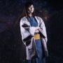 Nhật bản Samurai Anime Triển Lãm Trang Phục Bạc Linh Hồn Gui Koro cosplay tóc giả Kimono nam COS full phù hợp với cosplay zoro