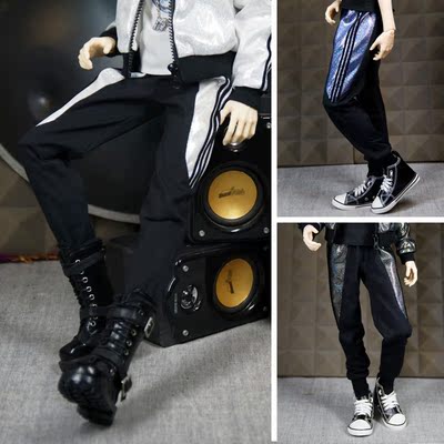 taobao agent AMORS-BJD doll pants men's doll jacket set guard pants 3-point three-pointers male 70 uncle size