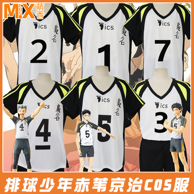 taobao agent 萌香家 Volleyball teenager cos clothing red reed Jingji wood rabbit light Taro Owl Valley Academy jersey short-sleeved clothing