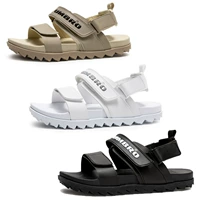Umbro Yinbao Hàn Quốc mail trực tiếp 19 mùa hè nam và nữ Velcro logo dép đi biển đơn giản U9223CSA61 - Giày thể thao / sandles giày sandal nữ cao gót