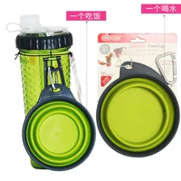 Зеленый двойной чашку+S Номер чаша+L миска размера