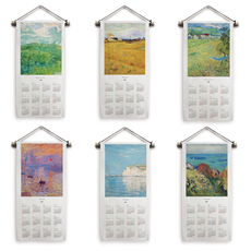 Гобелен 油画文艺布艺挂画出租屋装饰挂布新年日历挂历定制