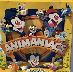 [1994 год McDonald Animaniacs антикварная игрушка карнавал Yakko Dot]