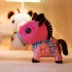 Zodiac Horse Bức tượng dễ thương Pony Doll Plush Toy Doll Puppet Girl Sinh nhật Năm mới Quà tặng Giáng sinh - Đồ chơi mềm Đồ chơi mềm