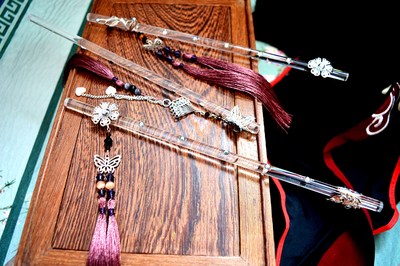 taobao agent [Jade Bird Mu Yun] Special BJD costume accessories spot three -point uncle ancient wind crystal flute