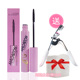 Mascara Flamingo 7,5ml không thấm nước, dài, không lem, đầu cọ dày và cong vút chuốt mi big eyes