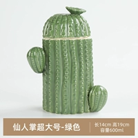 【Зеленый】 многообеспеченный резервуар хранения кактуса