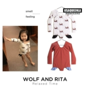 [Thượng Hải] Bồ Đào Nha Wolf & Rita19 mùa xuân và mùa hè Cô gái mới mùa xuân nóng bỏng bên bờ biển áo tắm một mảnh - Đồ bơi trẻ em