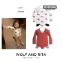 [Thượng Hải] Bồ Đào Nha Wolf & Rita19 mùa xuân và mùa hè Cô gái mới mùa xuân nóng bỏng bên bờ biển áo tắm một mảnh - Đồ bơi trẻ em áo trẻ em