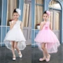 Cô gái mới ăn mặc váy Hàn Quốc phiên bản của chương trình đám cưới ăn mặc máy chủ dấu váy Váy ngày của trẻ em váy hiệu suất 12 váy trẻ em