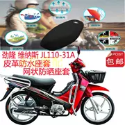 Jinlong Venus JL110-31A cong chùm ghế xe máy bọc da ghế chống thấm nước lưới che nắng