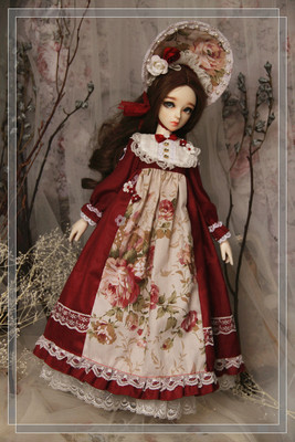 taobao agent （Spot goods）Manggis Rose Forest BJD doll 3 points 4 points Giant baby dress doll clothing
