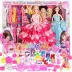 Ngoan ngoãn Barbie món quà sinh nhật sớm búp bê thời thơ ấu ngọt dress up playsets búp bê chơi nhà hộp quà lớn Đồ chơi búp bê